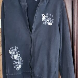 BCBG Black Active Jacket with Embellishments.